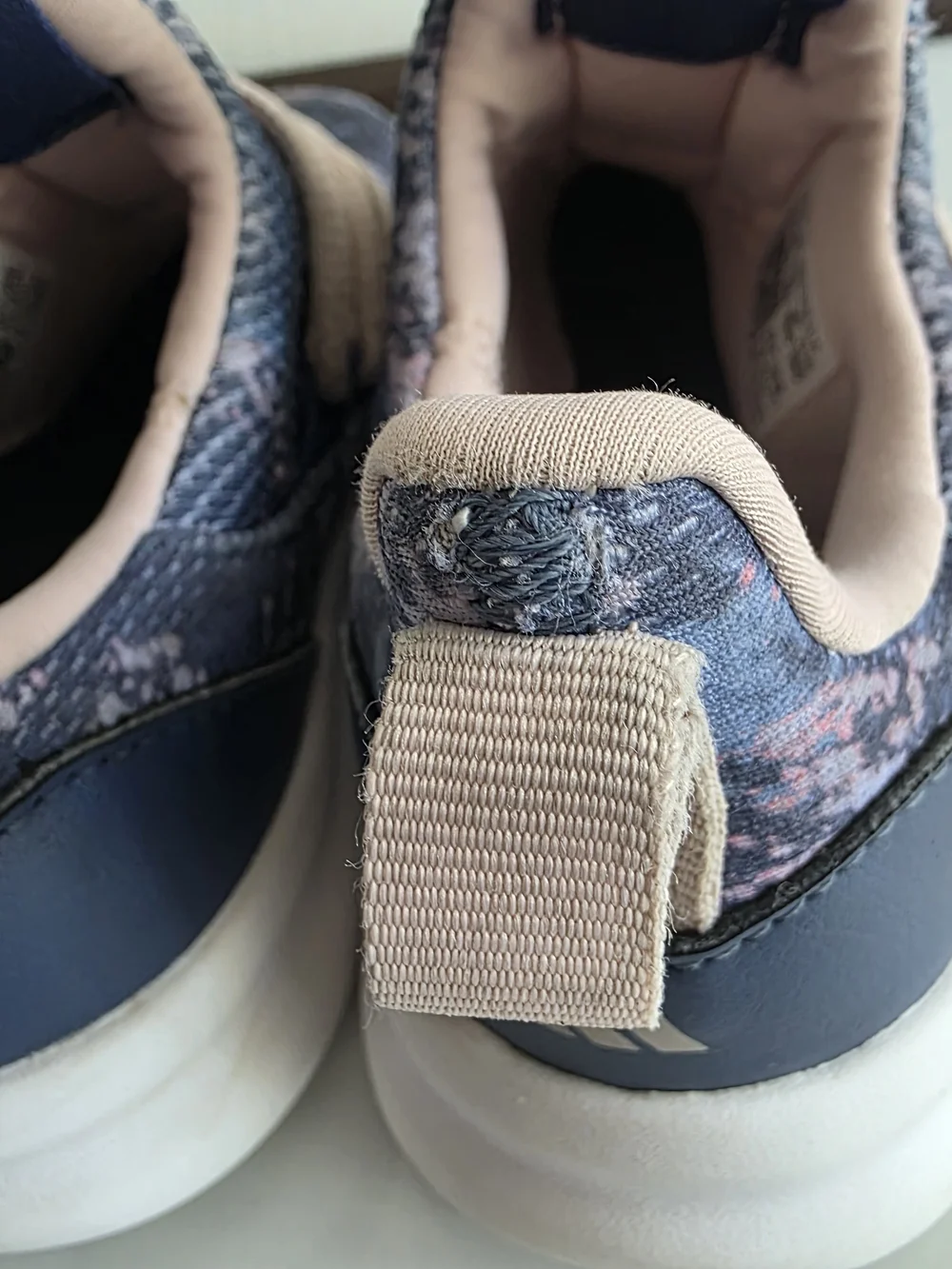 3Kids Navy & Pink Cloudfoam Slip-On Sneakers Bundle.